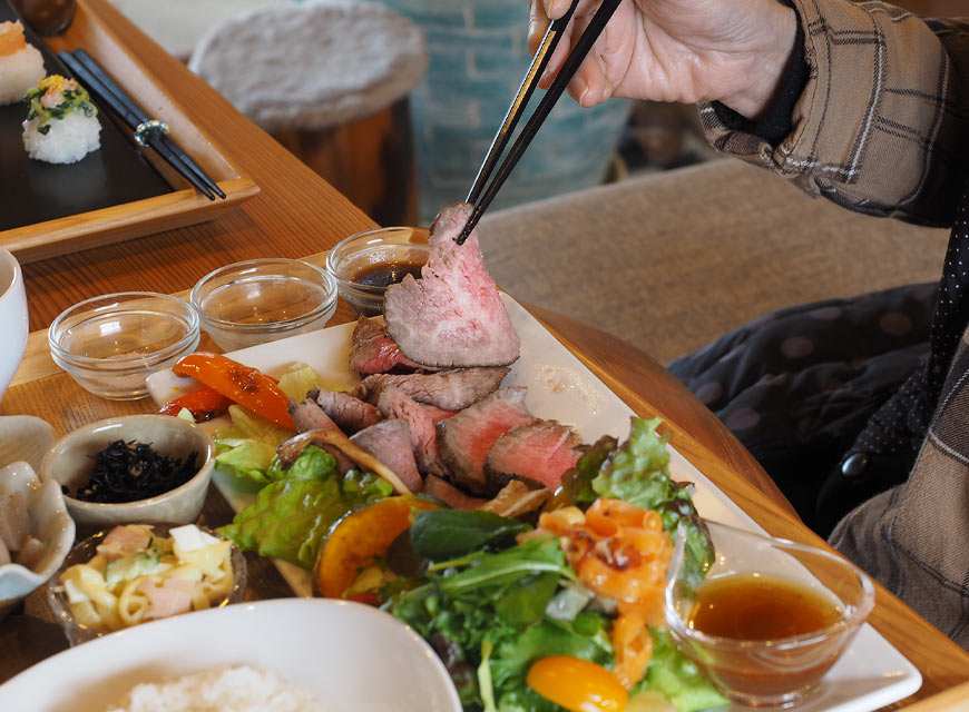 ローストビーフ仕立てサラダセット