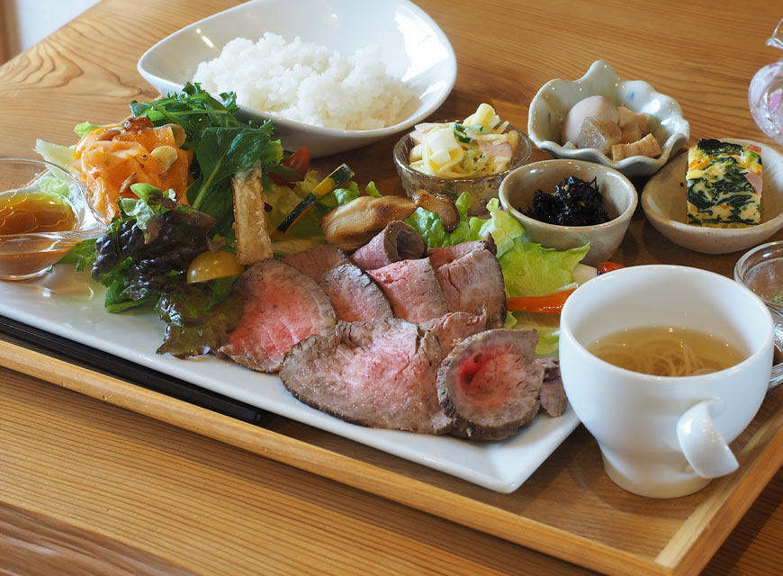 ローストビーフ仕立てサラダセット